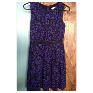 Loft fit and flare dress