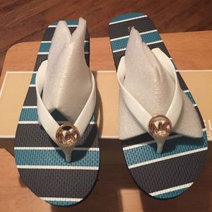 Michael Kors Brand New Flip Flops Size 9