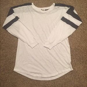 VS Pink Varsity Crew lightweight tee