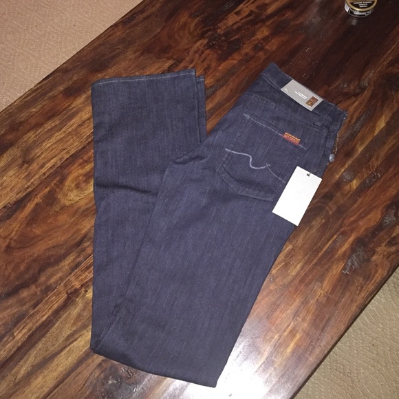 7 FOR ALL MANKIND JEANS MID RISE BOOTCUT JEAN 29