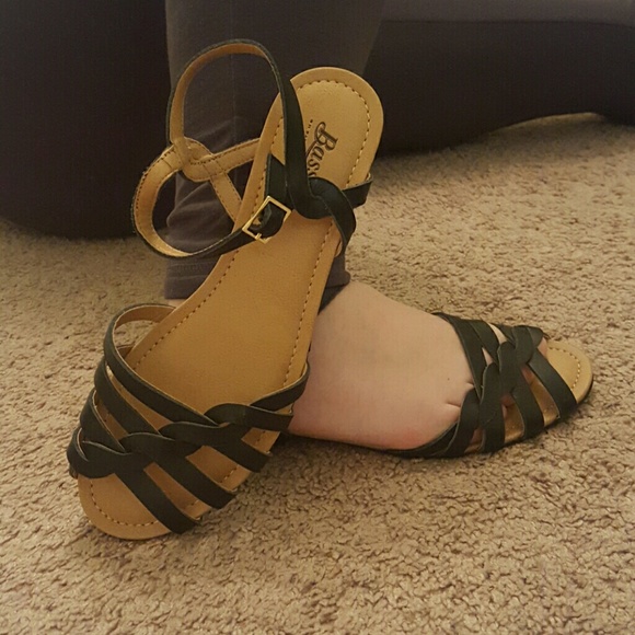 Black sandals