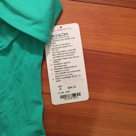 Lululemon Wrap It Up Tank - Picture 2 of 4