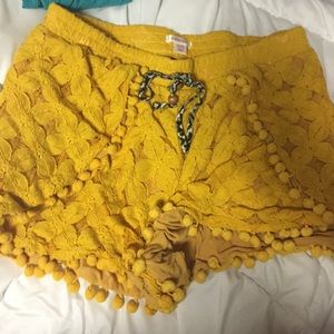 Floral Free Shorts