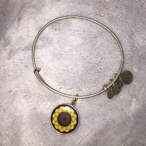 Sunflower Alex and Ani bracelet