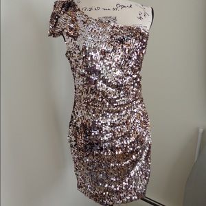 Sequin short dress