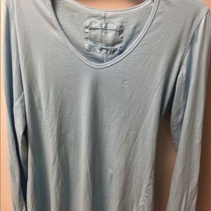 Banana republic light blue top