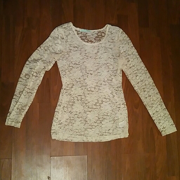 Lace long sleeve from Maurice's
