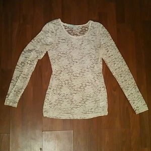 Lace long sleeve from Maurice's