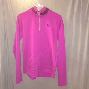 VS oversized half zip up sweatshirt