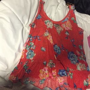 American Eagle Floral Tank