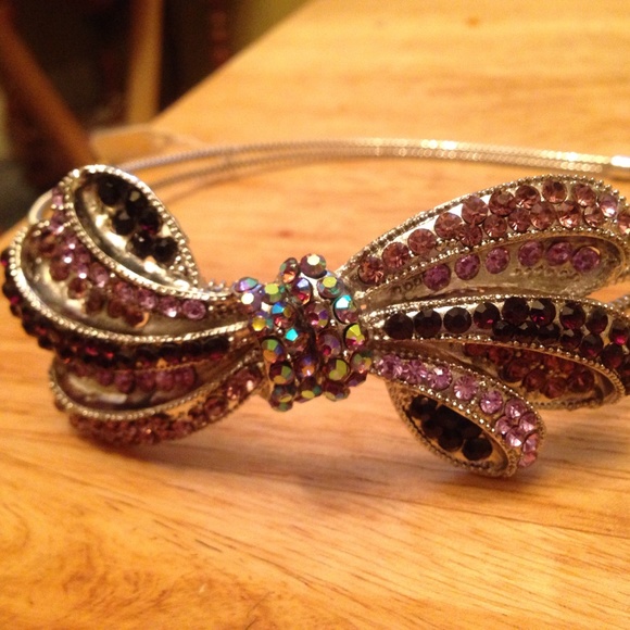 Rose&black head band