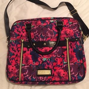 Floral Betsy Johnson Laptop Bag