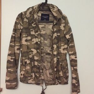*SOLD*American eagle camo jacket
