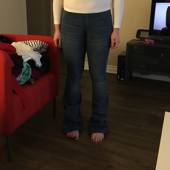 Free people bell bottom jeans