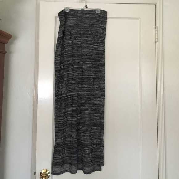 High Slit Maxi Skirt