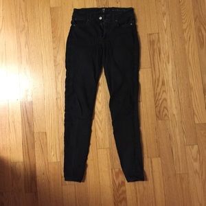 Black Jeans 7 For All Mankind