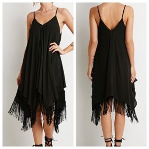 Fringe Trapeze Dress