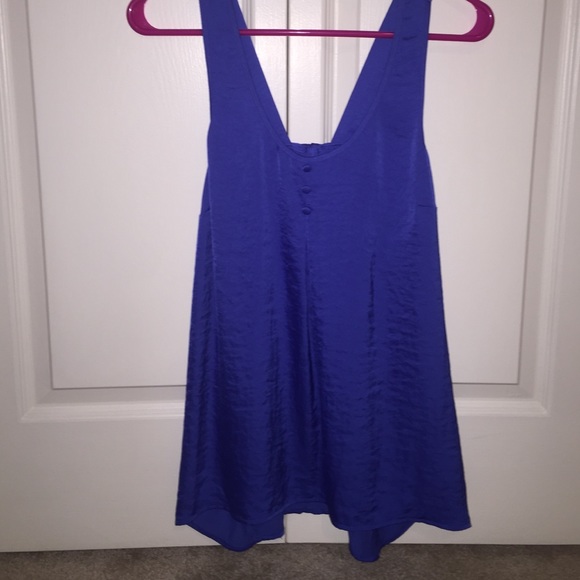 Blue tank top