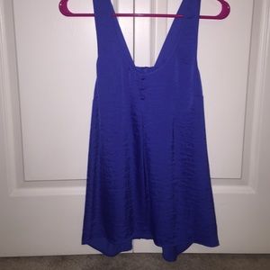 Blue tank top
