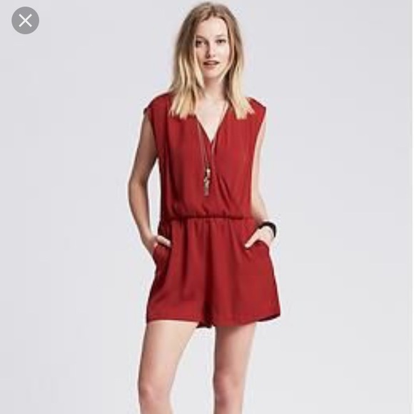 Banana Republic Pants - Banana republic silky romper