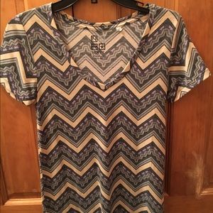 Chevron patterned shirt