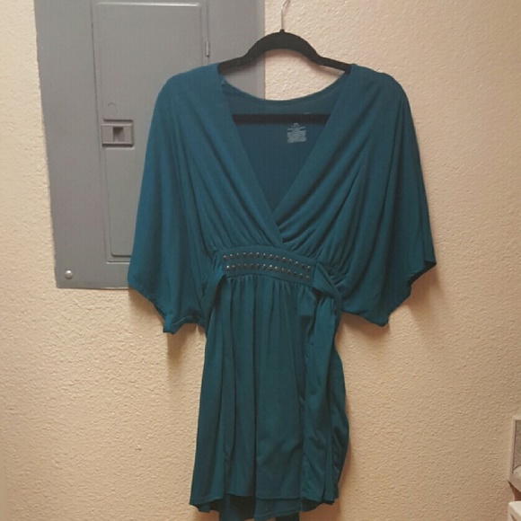 Teal tunic