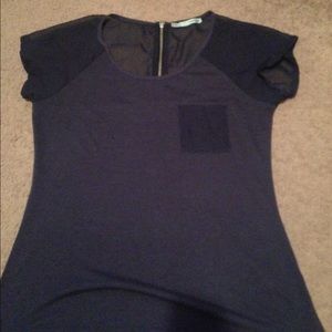 dress shirt with zipper on back