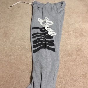 Boyfriend sweats wide leg