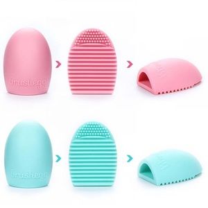 Brush Egg Silicone Makeup Brush Cleaner - NEW