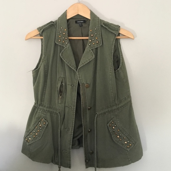 Military Vest with studs