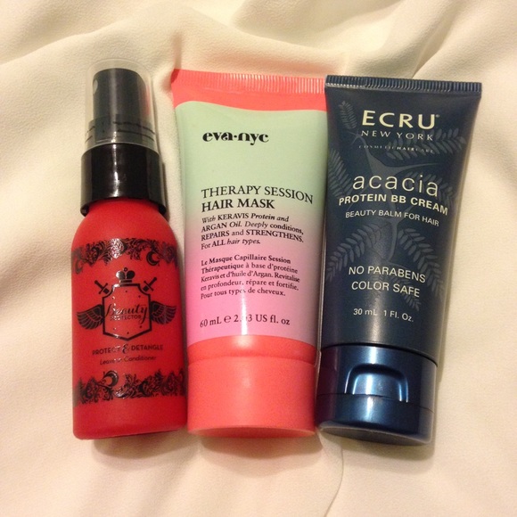 Hair care bundle- beauty protector, eva nyc,ecru