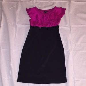 Pink and Black dress