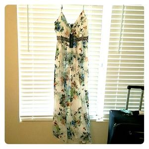 Floral maxi dress