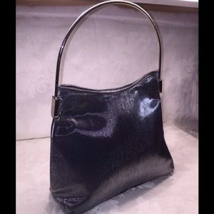 Sassy & cool metallic silver evening purse