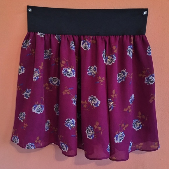 Flower Skirt From Forever 21