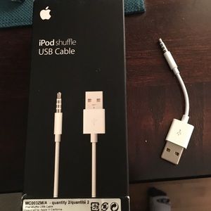 iPod shuffle USB cable