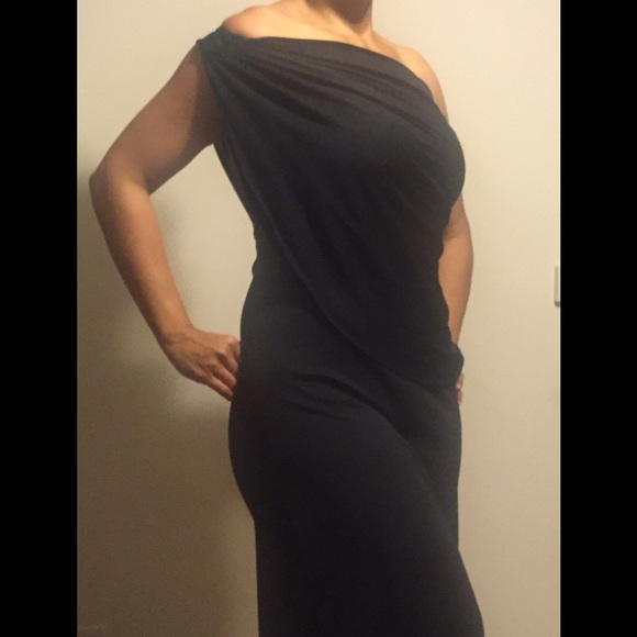 Black long dress