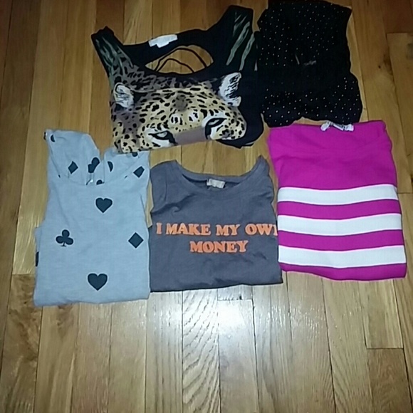 MUST GO F21 AND H AND M TOPS BUNDLE