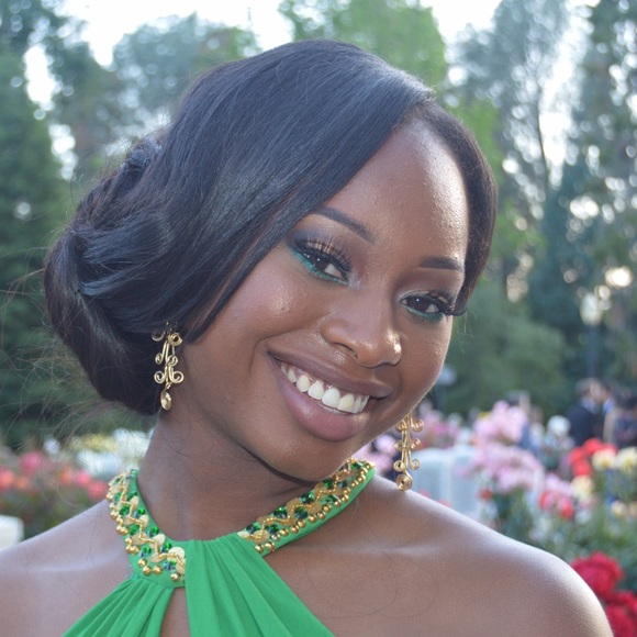 🎉SOLD🎉HOST PICK 💜 Egyptian Swirl Earrings - Picture 4 of 4