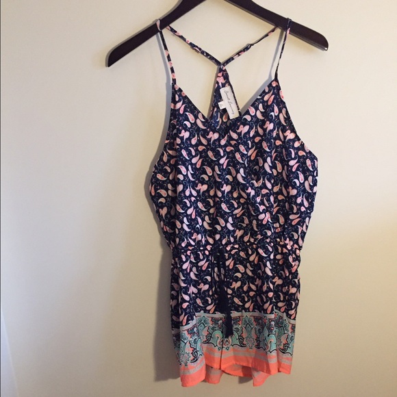 Adorable Paisley Printed Romper!