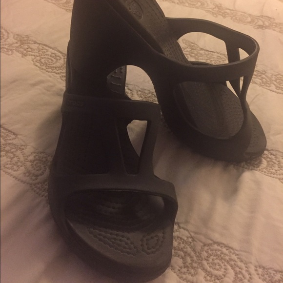 crocs Shoes - Croce Wedge Sandal