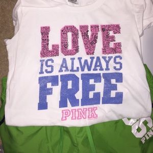 Victoria's Secret short and tee set
