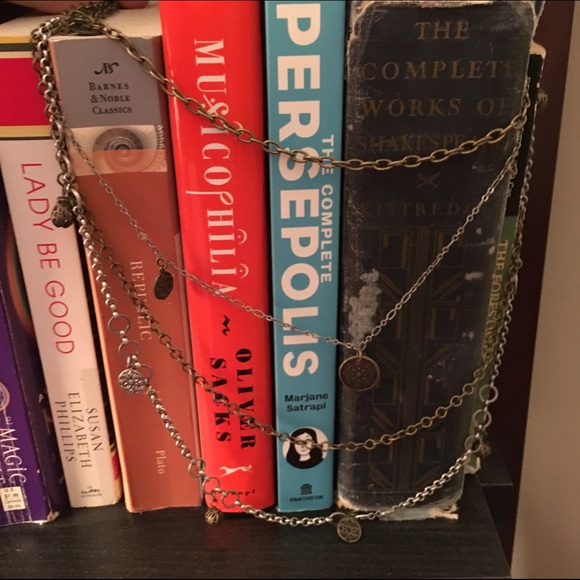 Layered Mixed Metal Necklace - Picture 1 of 4