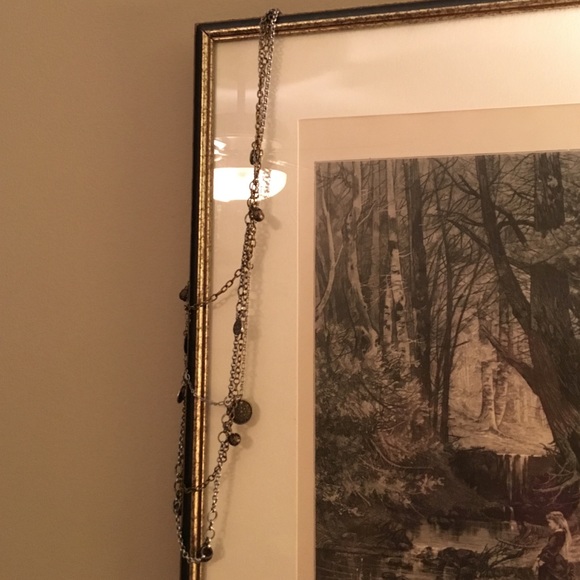 Layered Mixed Metal Necklace - Picture 2 of 4