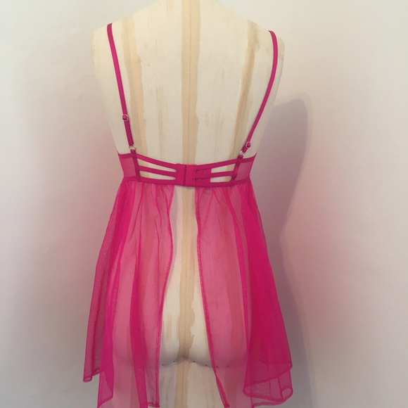 VS Foil Lace Tulle Push Up Babydoll! - Picture 3 of 3