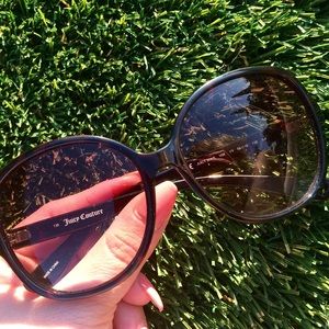 Juicy Couture oversized sunglasses