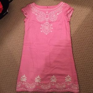 Pink Lilly Pulitzer shift dress