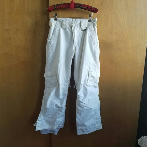 Pants - White snowboard pants