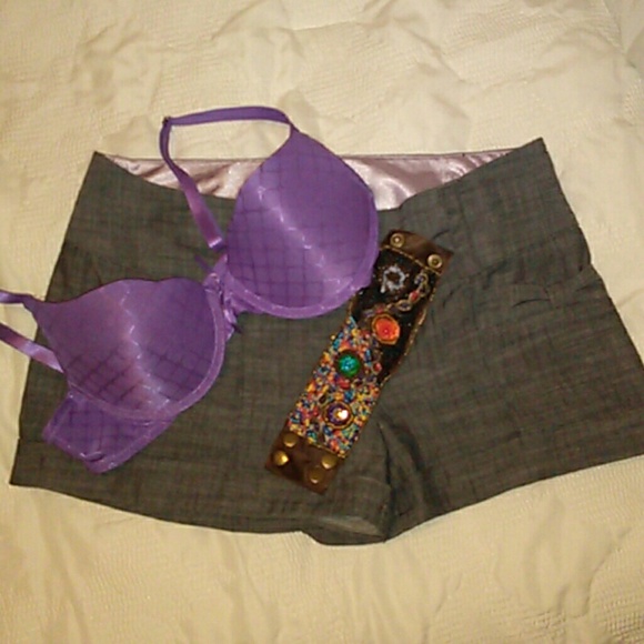 SOLD SOLD SOLD! Sexy deep purple 34 B bra