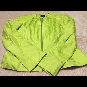 Gorgeous lime green jacket